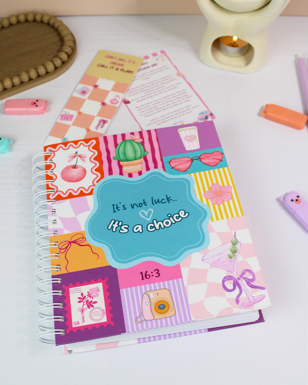 AGENDA 2026 SEMANAL- WEEKLY PLANNER IT'S NOT LUCK - ANNUAL PLANNER