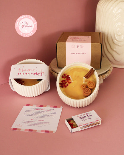 Home memories candle