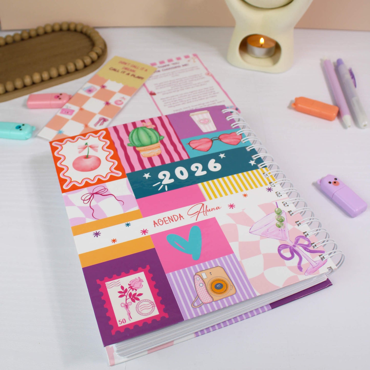 AGENDA 2026 SEMANAL- WEEKLY PLANNER IT'S NOT LUCK - ANNUAL PLANNER