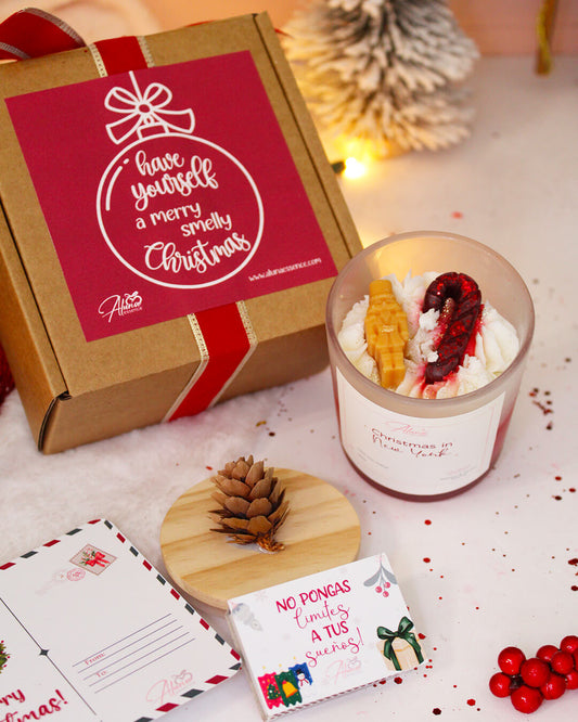 SET DE REGALO DE VELAS DE NAVIDAD EN NUEVA YORK