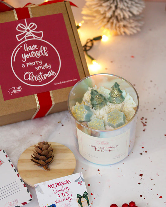 NAVIDAD EN FINLANDIA - SET DE VELAS DE REGALO