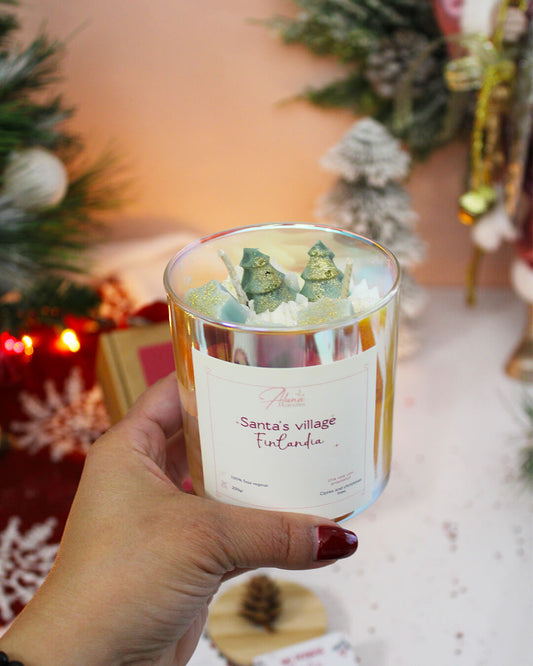 NAVIDAD EN FINLANDIA - SET DE VELAS DE REGALO