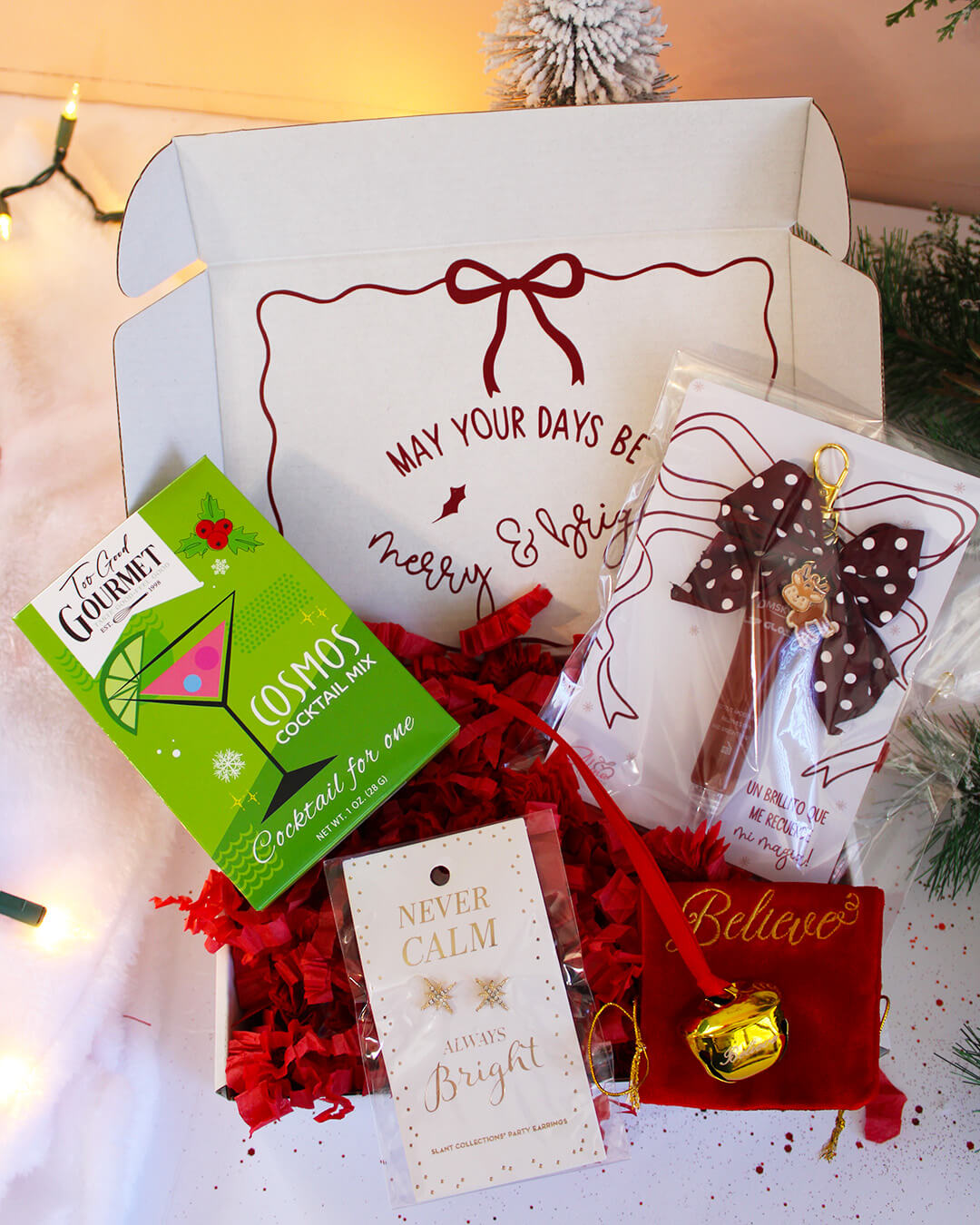 CAJA ALEGRE Y BRILLANTE - LISTA PARA USAR